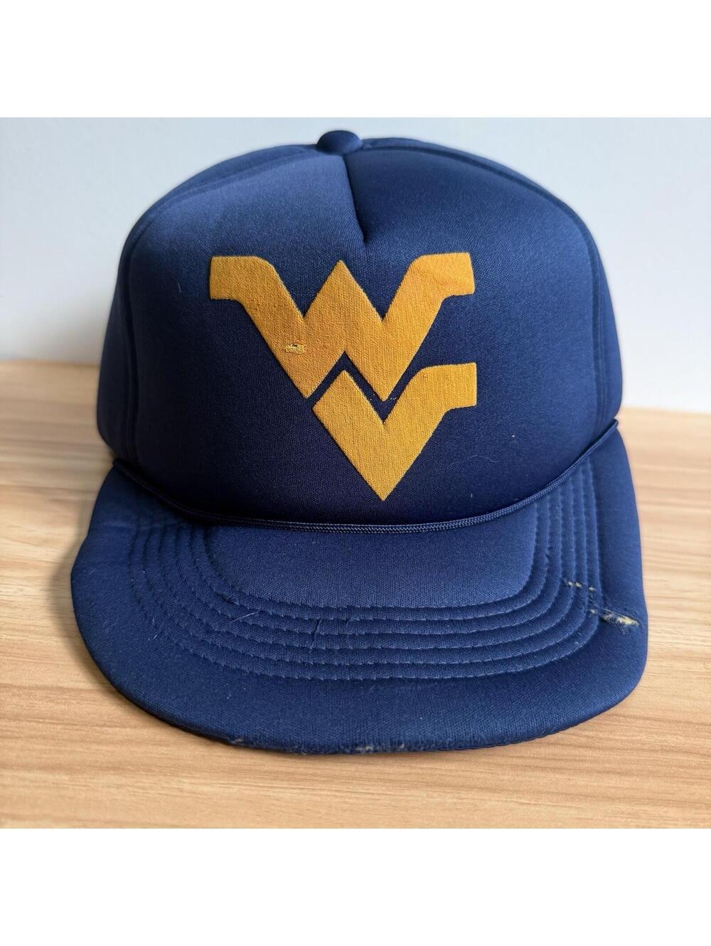 Vintage West Virginia Mountaineers Snapback One Size NCAA Football Men’s